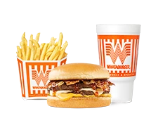 Sweet Spicy Bacon Burger jr whatameal