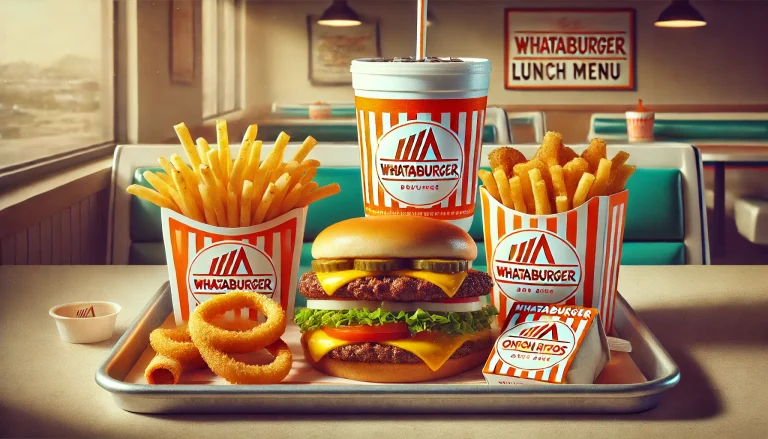 whataburger lunch menu