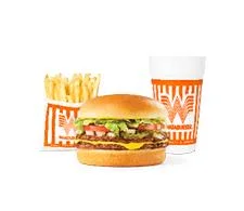 Jr. Meals Menu 12 Double Meat Whataburger Jr.® with Cheese whatameal